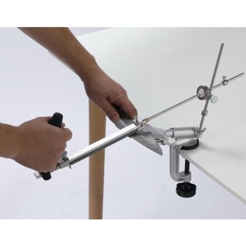 Aluminium alloy Knife sharpener RUIXIN PRO RX-008 Fixed angle sharpener Grinding device bar diamond Sharpening With 4 Stones