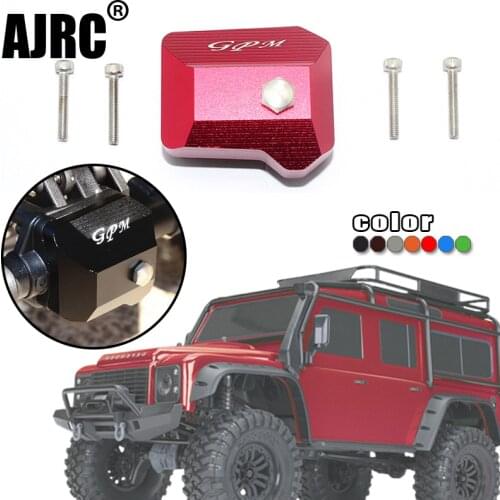 TRX-4 metal axle housing cover for 1/10 RC tracked vehicle Traxxas TRX4 Defender Borco k5 g500 TRX-6 g63