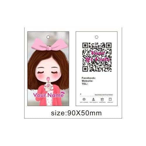 Custom print baby clothes hang tags DIY your brand name, price tags, Garment hangTags, label tags free design free shipping