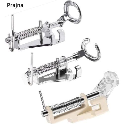 1PC Rolled Hem Quilting Foot Large Metal Darning Sewing Machine Presser Foot for Low Shank Sewing Machine Embroidery Sewing Tool