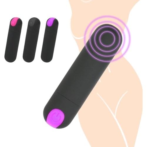 10 Speed Strong Vibration Powerful Finger Design G-spot Massager Mini Bullet Vibrator USB Rechargeable Sex Toys for Women