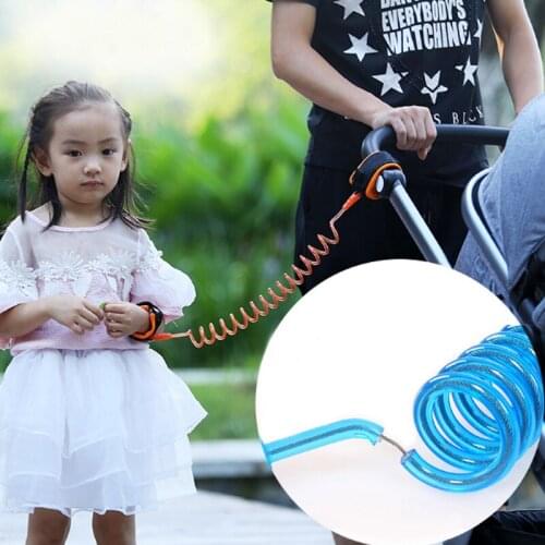 Safety Baby Kids Leash Anti Lost Wrist Link Traction Rope Elastic Harness Strap Outdoor Sports Game Toys for Children Parents