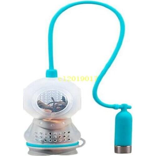 Tea Infusers Makers Diver Loose Leaf Strainer Herb Filter Diffuser Kitchen Accessories Barware Tools