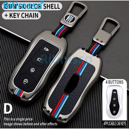 Zinc Alloy+Silicone Cover Car Key Case Cover Holder Protective Shell for Geely New Emgrand GS X6 SUV EC7 Car Styling Accessories