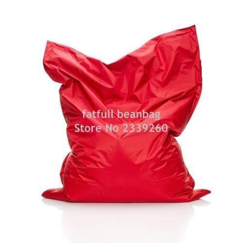 Cover only No Filler RED Color outdoor bean bag chair - home furniture - beanbag sofa beds