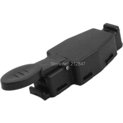 Black Plastic Spring Loaded Push Button Action Mini Plasma Cutting Tig Welding Torch Trigger