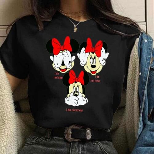 Черные блузки Disney China At AliExpress