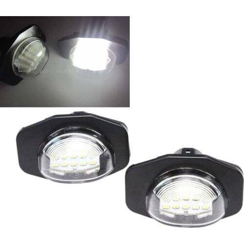 For Toyota Corolla Sienna Scion xB xD Auris AZE ZZE ADE 150 NDE150 ZRE151 ZZE150 Urban Cruiser LED Number License Plate Lights