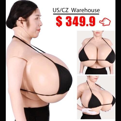 Eyung Z/S Cup Drag Queen Breastplate For Crossdresser Eyung Breast Plate Silicone Breast Forms Fake Chest Male To Female Boobs