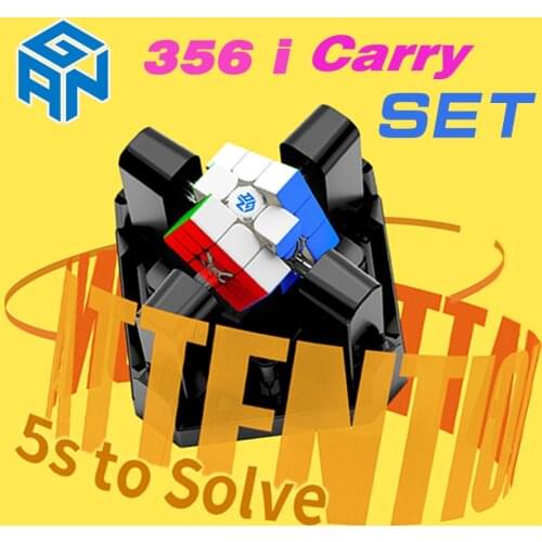 Set of GAN 356 i Carry Cell Robot GAN356 i Carry 3x3x3 Smart Cube 3x3 Bluetooth Puzzle Magic Cubes Automatic Recovery Machine