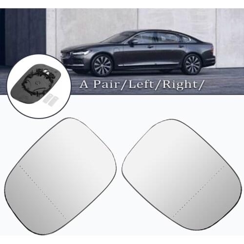 Left / Right Car Rearview Side Heated Door Mirror Glass For Volvo C30 C70 S60 S80 V50 2006-2009 30762571