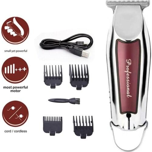 Hair Trimmer Professional Electric Hair Clipper USB usb Trimmers Mens Cordless Haircut Machine Carving Baber Shop Clippers