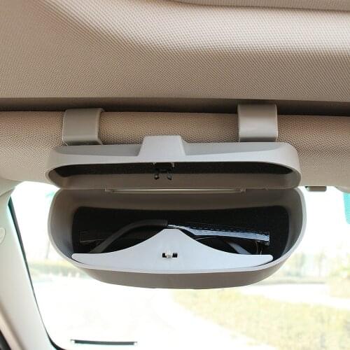 Multifunctional Car Sun Visor Magnetic Sunglasses Clip Box for Infiniti FX-series Q-series QX-series Coupe EX37 EX25 JX35 EX35
