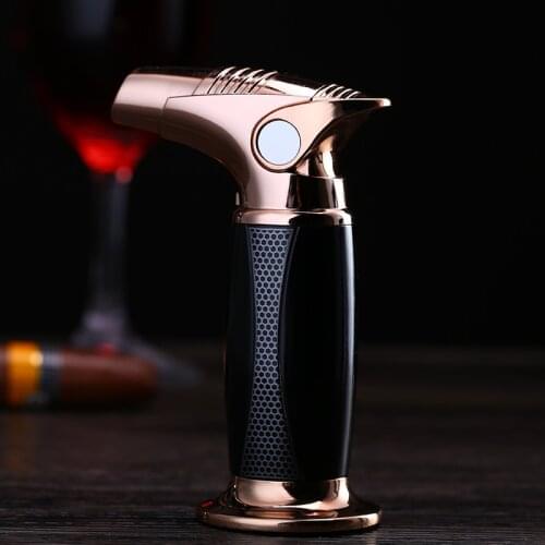 JOBON Powerful Torch Lighter Jet Turbo BBQ Butane Gas Lighter Windproof Cigar Metal Spray Gun LightersGadgets For Men