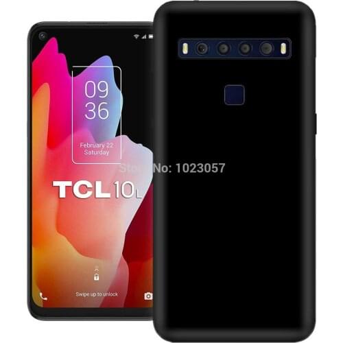 For TCL 10L Soft Case For TCL 10L Case 360 Full Protection Soft Matte Silicone Cover For TCL 10L 10 Pro