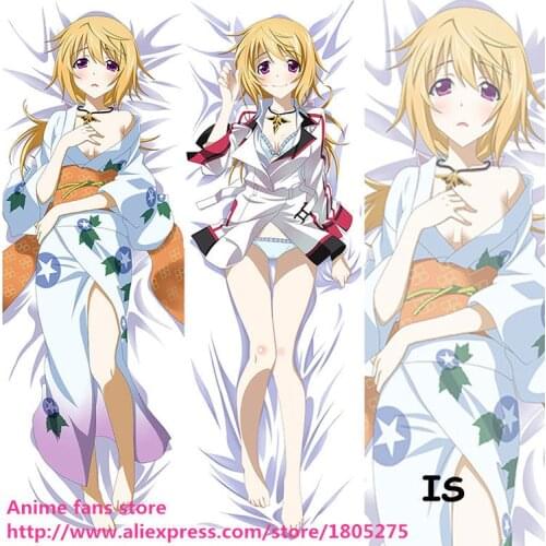 Hentai Sexy Japan Anime Pillowcase IS Infinite Stratos Charlotte Dunois kimono decorative Hugging Body Pillow Case