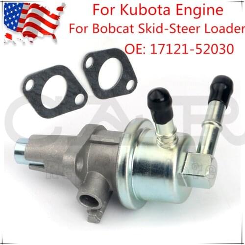 New Fuel Pump for Kubota Tractors for Bobcat Skid-Steer Loader 753 & 763 17121-52030 1712152030 17121 52030