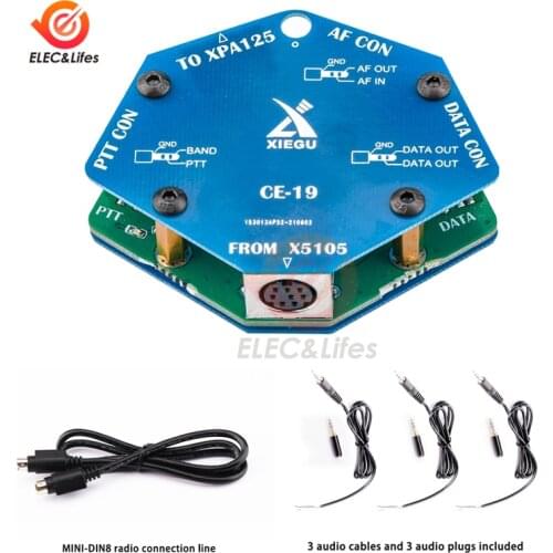 Original Xiegu CE-19 CE19 Data Interface Expansion Card For XIEGU G90 X5105 ACC PTT XPA125
