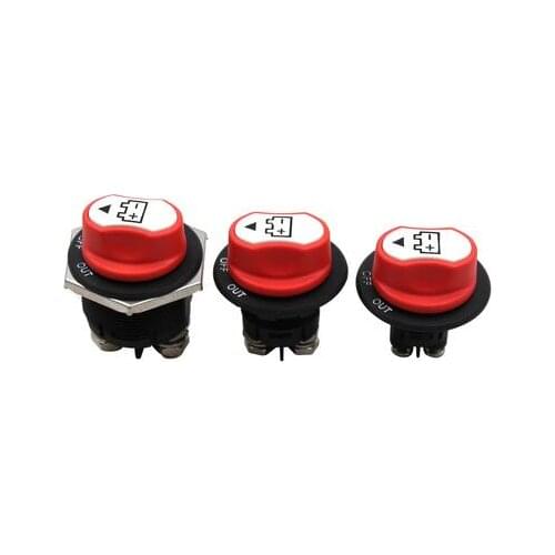 DC 32V Car Battery Switch For Cars/Off-Road Vehicle/Truck Boat RV Marine 100A/200A On/Off Battery Disconnect Switch Battery