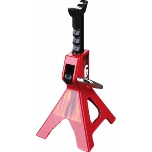 RC Cars Steel 6 Ton Scale Jack Axle Stand Lift Capacity Stand Heavy Duty Support Vehicle Floor Ratchet Jack TRX4 D90 CC01 Trucks