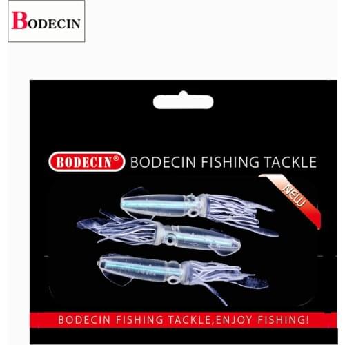 Luminous Octopus Skirt Soft/Silicone/Artificial/Carp Bait Wobbler For Fish/Trolling Easy Shiner Squid Jig Swimbait Fishing Lure