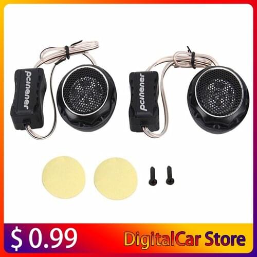 2Pcs Universal Mini Car Speakers High Efficiency Loudspeaker Super Power Audio Auto Sound Car Tweeters
