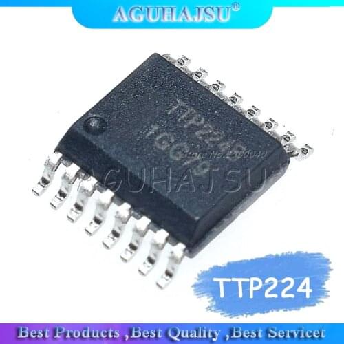 10PCS TTP224-BSB SSOP-16 TTP224 SSOP TTP224N-BSB TTP224N SMD