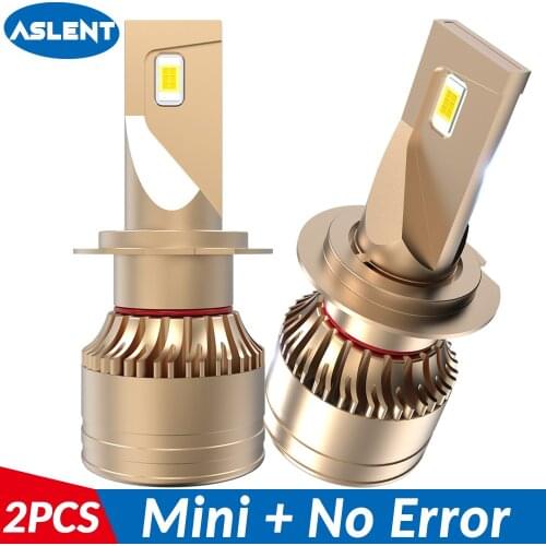 2PCS Mini h7 led h4 h1 h11 9005 9006 9012 CANBUS no error Car Headlight Bulbs hb3 hb4 60W 20000lm 6500K Motorcycle Auto Fog lamp
