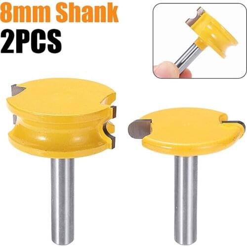 2pcs Shank Woodwoking Cutters Woodworking Tools For Garden Supplies 8mm Shank Woodwoking Cutters