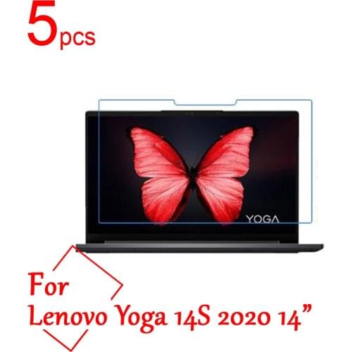 5pcs Clear/Matte/Nano anti-Explosion Tablet Screen Protector For Lenovo Yoga 14C 14S 2020 2021 14" Laptop LCD Protective Film