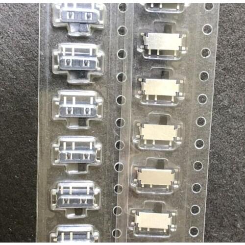 50PCS) Micro 7-pin switch slide switch 7p notebook power switch toggle switch advanced black handle