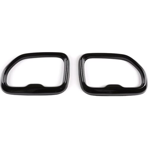 For 18-20 BMW X3 Modification accessories Car Muffler Outputs Tail Exhaust Pipe stainless steel Cover Frame Trim