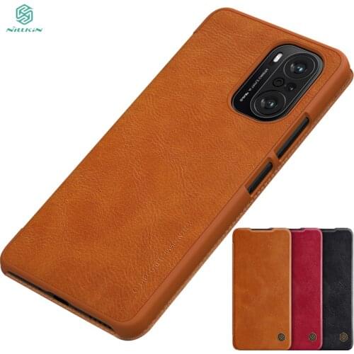 For Xiaomi Redmi K40 Pro Case NILLKIN Wallet Leather Flip Cases For Xiaomi Redmi K40 Pro+ Xiaomi mi 11i POCO F3 Leather Case