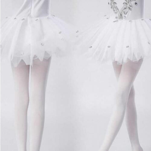 Kids Pantyhose Ballet Dance Tights for Girls Stocking Children Velvet Solid White Pantyhose Girls Tights Dance Tights