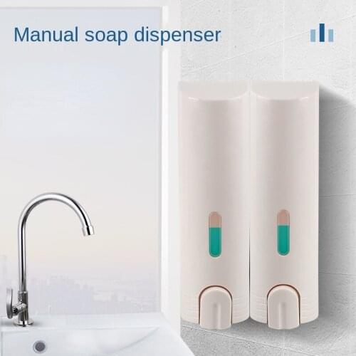 Hotel Hotel Shampoo, Shower Gel, Soap Box, Wall-mounted Soap Dispenser, Double-headed Bathroom, Hand Sanitizer, Press Bottle