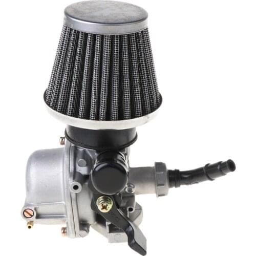 Carburetor with Air Filter PZ19 Carb for 70 90 110 cc ATV Quad 4 Wheeler Dirt Bike Motorbike Motorcycle Carburetors