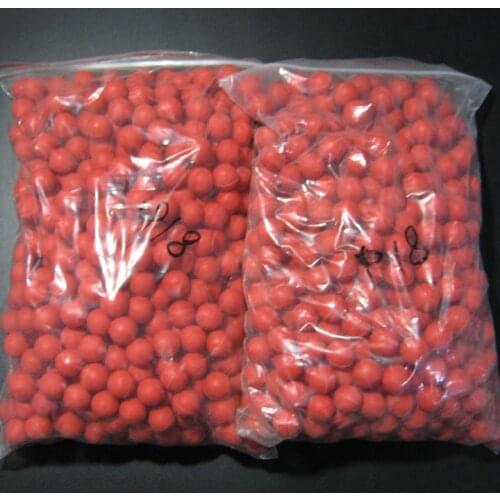 Red rubber ball vibrating screen elastic ball rubber ball feed factory screen bounce ball wear resistant ball