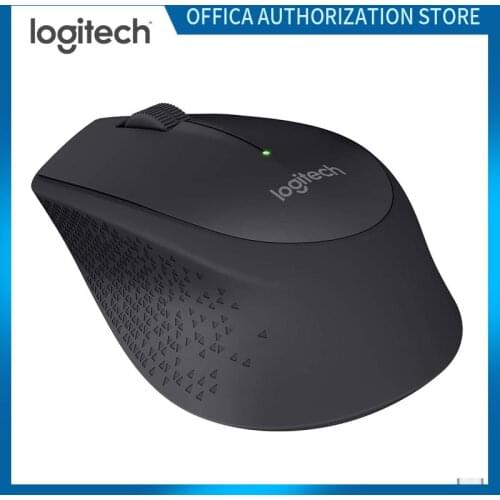 Logitech M330 Mute Wireless Mouse Office Gaming Laptop Desktop Home Replaceable Power Saving Battery USB Silent And Smooth