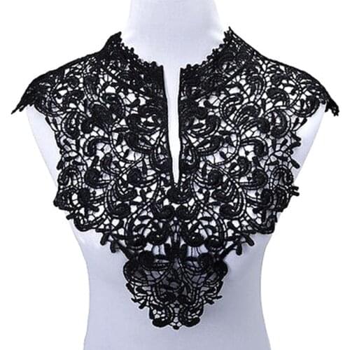 Fashion Lace Fabric Sewing Craft Embellishments Trims Neck Collar