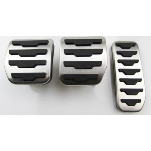 MT Car Brake Fuel Gas Accelerator Foot Pedal Cover For Land Rover Evoque 2010 2011 2012 2013 2014 2015 Suv Car Stying