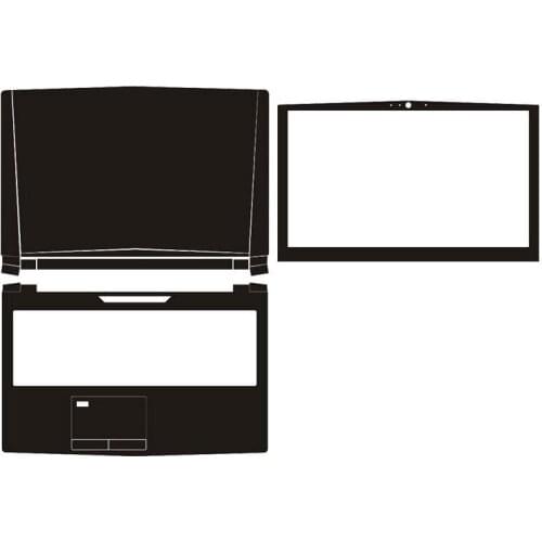 Special Laptop Carbon fiber Vinyl Skin Stickers Cover guard For Sager NP9752-S (Clevo P750ZM) NP9753 (P750ZM-G) 15.6-inch