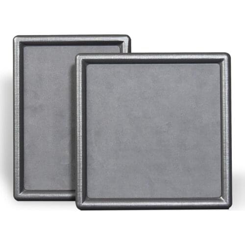 Light Luxury ultra-fiber jewelry props jewelry Pallet high-grade ring necklace jewelry storage display tray