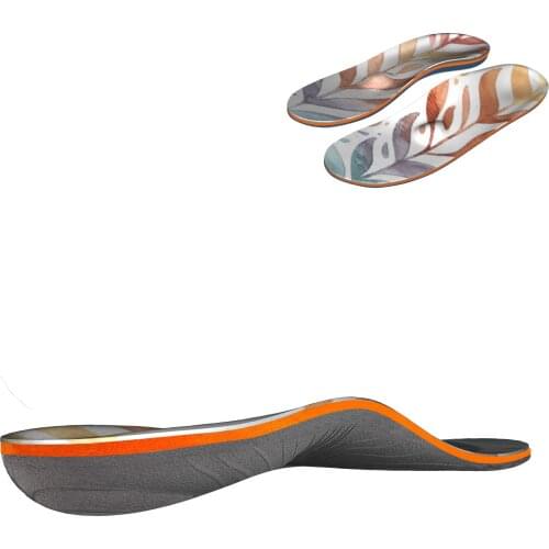 Full Length Memory Foam Inserted EVA-Orthopedic Insoles, Health Sole Pad for Shoes Arch Support Pad for Men Woman