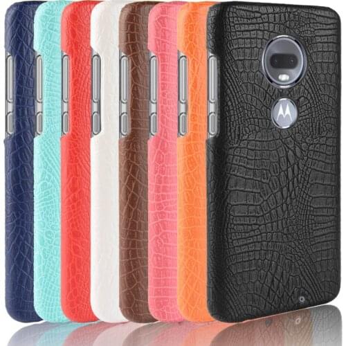 SUBIN new Case For motorola moto G7 / G7 play / G7 power luxury Crocodile Skin PU Leather Back Cover Protective PhoneCase