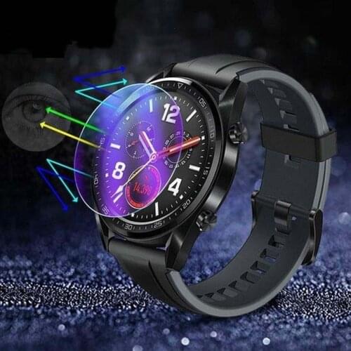 Anti Blue Ray Tempered Glass For Huawei Watch GT 2 46mm Screen Protector Anti-scratch Protective Cover Film For GT2 Accessories