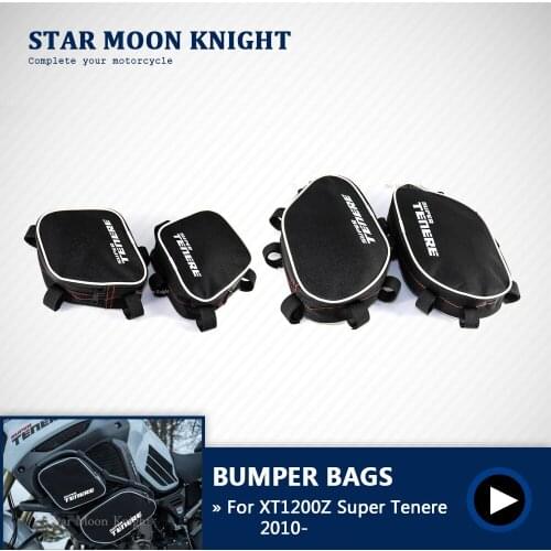 Motorcycle Frame Crash Bars Waterproof Bag Bumper Repair Tool Placement Bag For Yamaha XT1200Z Super Tenere XTZ1200 Super Tenere