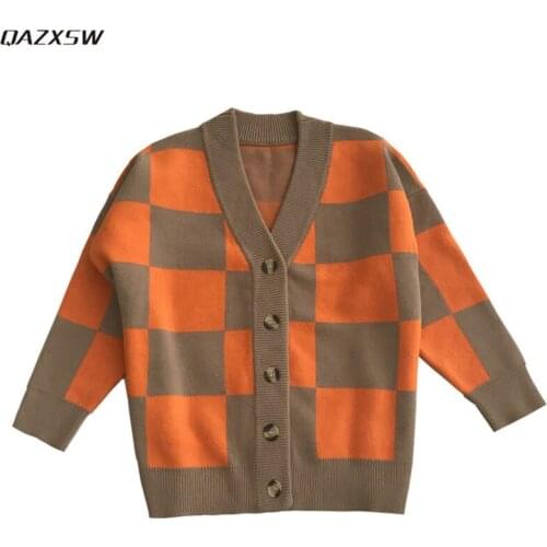 2019 New Women Spring Autumn Cardigans Casual Vintage Sweater Loose Coat Wool Jacket Cotton Knit Outer Plus Size Outwear AC172