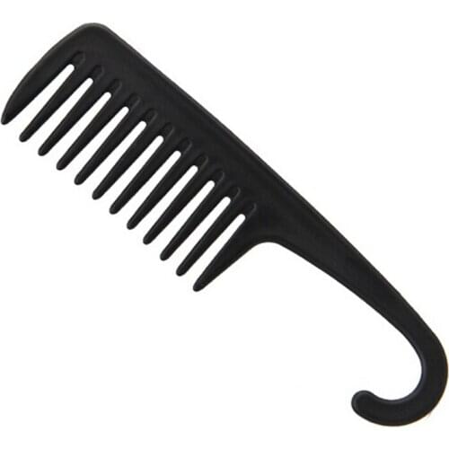 23cm Big Comb Width Teeth Hair Comb with A Hook Hair Brush Big Toothed Comb Hairdressing Tools Use for Wet Hair