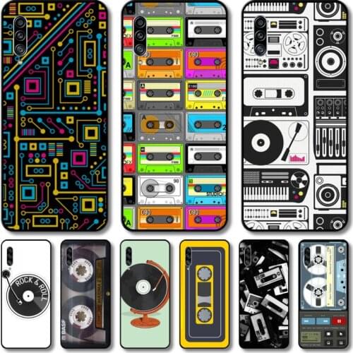 Tapes old vedio Phone Case For Samsung Galaxy A 12 51 52 21 71 70 42 32 10 80 90 E 5G S Black Shell Art Cell Cover