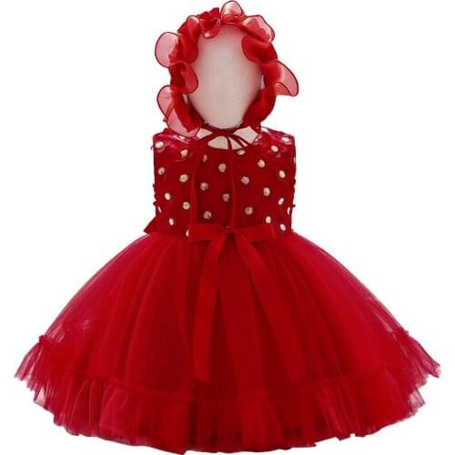 2021 European and American cross border girls baby dress baby one year old full moon wash dress childrens mesh shawl dress